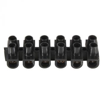 Eurolux EA65 15 Amp Black Connector Block Black