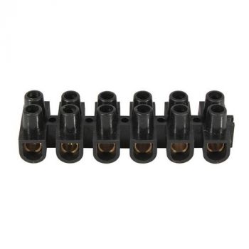 Eurolux EA66 30 Amp Black Connector Block Black