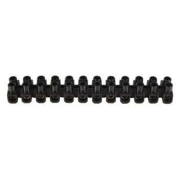 Eurolux EA67 5 Amp Black Connector Block Black
