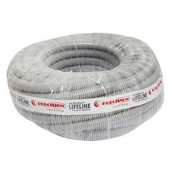 Eurolux ECO66 Flexible PVC Conduit 25mm Grey 25m Roll