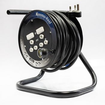 Eurolux EE28 20M 2.50Mm Steel Reel Double Socket