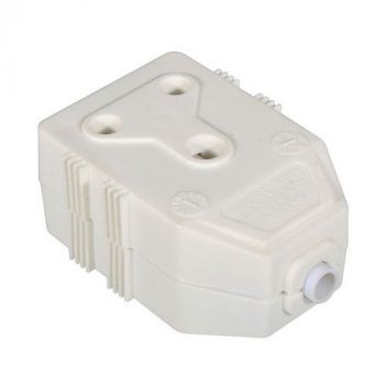 Eurolux EM10 Janus Coupler DBL PVC WHT
