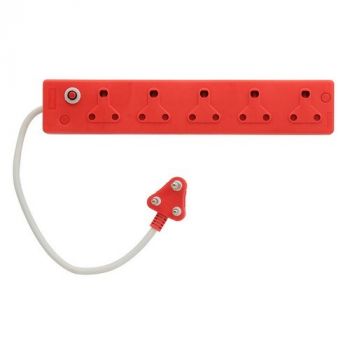 Eurolux EM19 MuLTi Plug Dedicated Red 5x16A