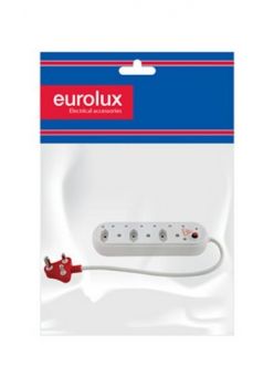 Eurolux EM5 Multi Plug 6 Way 3x16A 3x5A Surge and Overload Protection