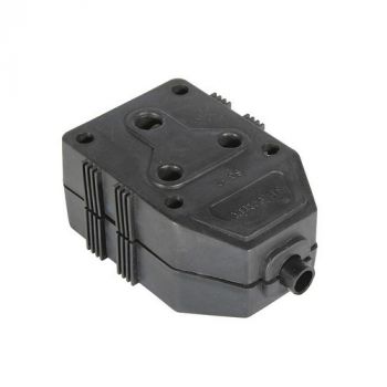 Eurolux EM9 Janus Coupler DBL PVC Blk