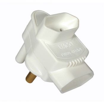 Eurolux EP10 Adaptor Twin Euro