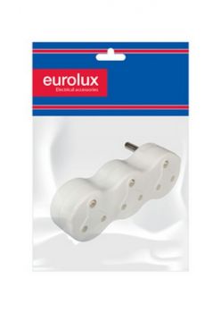 Eurolux EP2WP Adaptor Sga 3X16A Header Card & Bag PP
