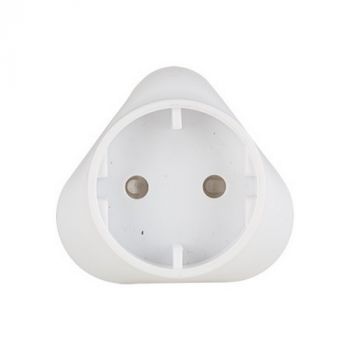 Eurolux EP51 1 Way Adaptor White