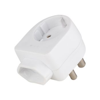 Eurolux EP52 New Euro and Schuko Adaptor