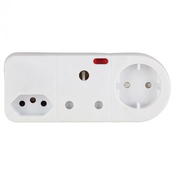 Eurolux EP53WP 3 Way Adaptor Normal