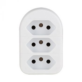Eurolux EP54 3 Way Adaptor