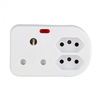 Eurolux EP59WP 3 Way Adaptor 1x16A 2x16A ZA