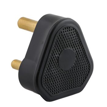 Eurolux EP6S Plug Top 16A 3 Pin Rubber Solid Pin