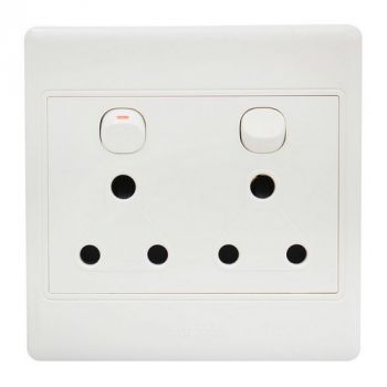 Eurolux ES10 Electrical Socket Double 4x4 Comp P/P
