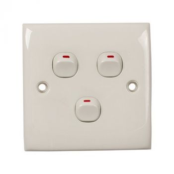 Eurolux ES103 BS Gang 1 Way Switch