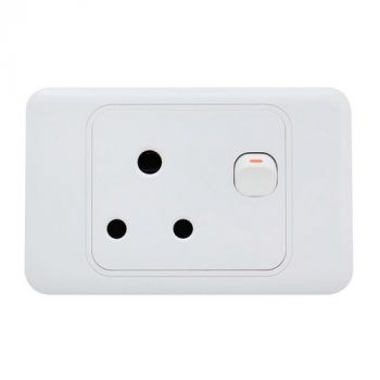Eurolux ES8 Electrical Socket Single 4x2 Comp P/P