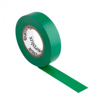 Eurolux ET65G PVC Insulation Tape 20m Green (0.13mm x 18mm) Green