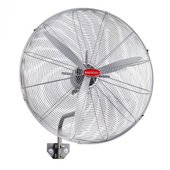 Eurolux F109 Fan 30' Maxi Industrial Wall Mounted Fan 820mm 280w Motor Silver Grey