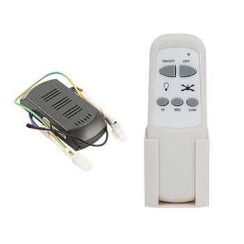 Eurolux F15W Remote and Receiver For Fan White