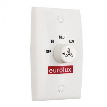 Eurolux F35 Wall Control For 56' Industrial Fan White