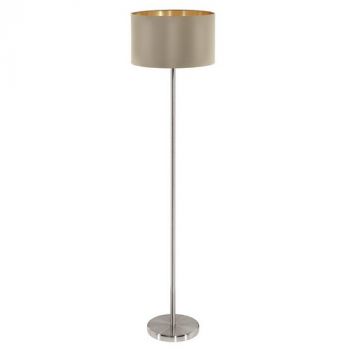 Eurolux FL206TG Maserlo Floor Light Taupe/Gold