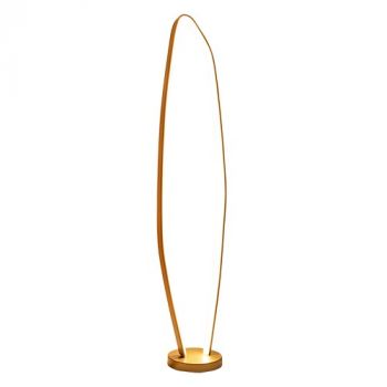 Eurolux FL231 Vallerosa Floor Light Brushed Brass LED 25.2w 3000K