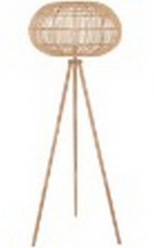 Eurolux FL332N Marina NAL Floor Light Nature Woven Rattan E27 1x60w