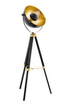 Eurolux FL82BG Covaleda Floor Light Black Gold