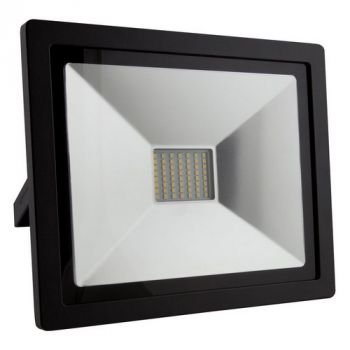 Eurolux FS250 Black 50W LED Flood Light (200 X 240 X 47) Black