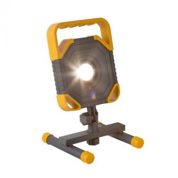 Eurolux FS266 Heavy Duty Aluminium Work Light LED 21W 50000K Grey And Yellow