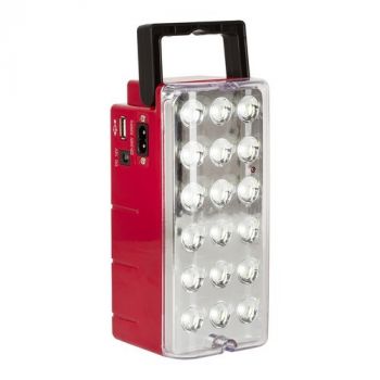 Eurolux FS298RD Rechargeable LED 5W Light Red