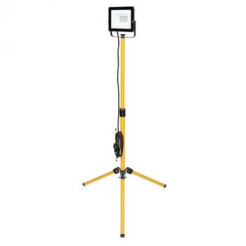 Eurolux FS3LED LED 20w Floodlight with Tripod Black And Yellow