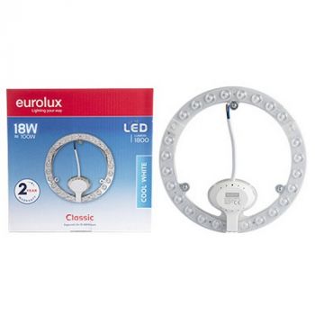 Eurolux G1070CW LED Module 18W Ceiling Light 178mm 4000K Cool White
