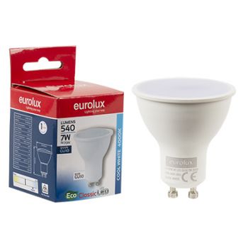 Eurolux G1099CW LED GU10 Core 7W 4000K Single Box