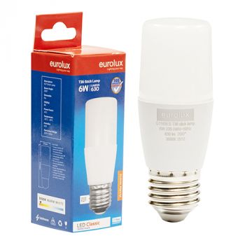 Eurolux G1183ES Stick Lamp T36 6W LED E27 3000K