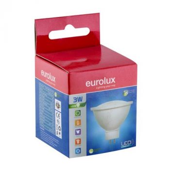 Eurolux G334WW Warm White Gu5.3 3W MR16 LED