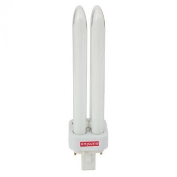 Eurolux G34 Cool White G24d-2 18W PL18 2-Pin CFL