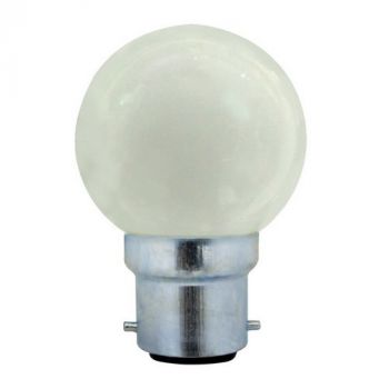 Eurolux G588OP Opal B22 1W Colour Golfball LED