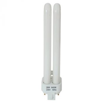 Eurolux G630 Cool White G24q-3 26W PL26 4-Pin CFL