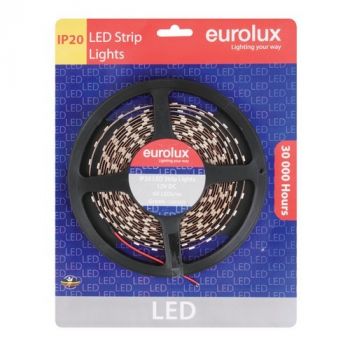 Eurolux G655GN 5m IP20 12V LED Strip Green