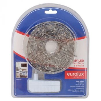 Eurolux G806RGB Outdoor RGB 5m IP65 12V DIY LED Strip light light
