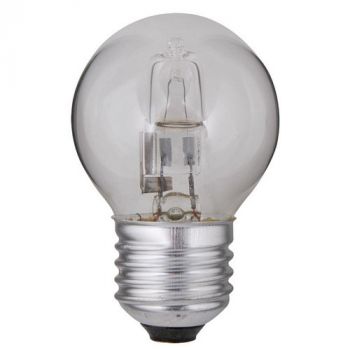 Eurolux G874 E27 28W Clear Golfball Halogen Saver Dimmable