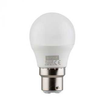 Eurolux G934 Warm White B22 7W Opal Golfball Ceramic LED
