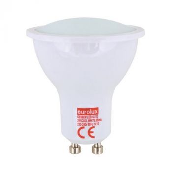 Eurolux G939CW Cool White GU10 3W LED