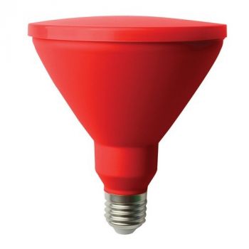 Eurolux G994RD Red E27 14W Colour PAR38 Reflector LED