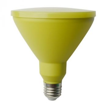 Eurolux G994YL Yellow E27 14W Colour PAR38 Reflector LED