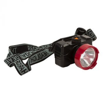 Eurolux H211 1W Rechargeable Head Lamp Black