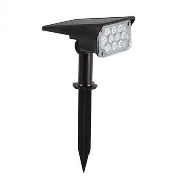 Eurolux H222 3W Solar Garden Spotlight Rgb
