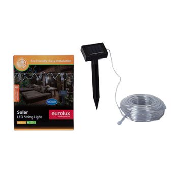 Eurolux H231 Solar Rope Light Warm White