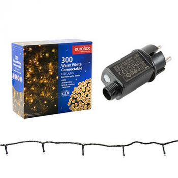 Eurolux H295 300 LED String Light 30M Connectable Warm White
